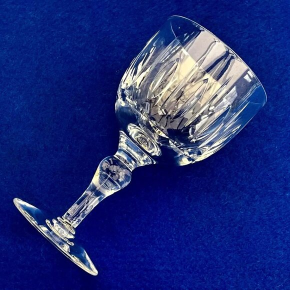 2 Stuart English Cut Crystal Port Glasses Hampshire Pattern  VTG 50-60's - Picture 5 of 6